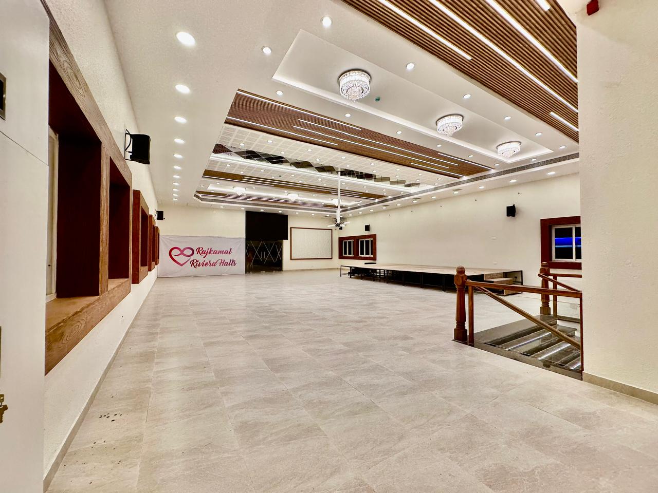 A hall ready for the day